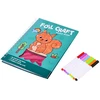 Jokomisiada Creative 2-in-1 holographic coloring book Animals ZA6334
