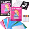 Jokomisiada Creative 2-in-1 holographic coloring book Fairytale princesses ZA6335