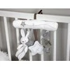 Jokomisiada Cute soft pendant for a pram or cot, rattle with melody ZA5714