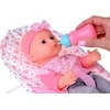 Jokomisiada Deluxe Baby Doll Set with Stroller, Crib, Play Mat and Accessories – 17 pcs ZA5916