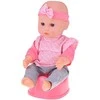 Jokomisiada Deluxe Baby Doll Set with Stroller, Crib, Play Mat and Accessories – 17 pcs ZA5916