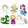 Jokomisiada DIY creative kit world of fairy tales felt set ZA5277