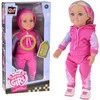 Jokomisiada Large sports doll 48cm in a tracksuit + built-in melody and soft body ZA5844