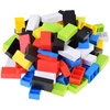 Jokomisiada Domino Set for Kids 100 Pieces Colorful Blocks Educational Building Toy ZA6290