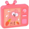 Dėlionė Jokomisiada Double-Sided Sensory Puzzle Bunny Sliding Puzzle Color Maze for Kids ZA6425