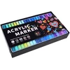 Jokomisiada Double-sided waterproof acrylic markers 60 pcs - various uses AP0125