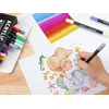 Jokomisiada Double-sided waterproof acrylic markers 60 pcs - various uses AP0125