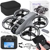 Jokomisiada Drone with camera - remote-controlled Kvadkopteris + remote control with LCD screen RC0775