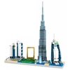 Jokomisiada Dubai Skyscrapers Construction Blocks - Famous Buildings of the City 3000+ Pieces ZA6269
