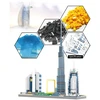 Jokomisiada Dubai Skyscrapers Construction Blocks - Famous Buildings of the City 3000+ Pieces ZA6269