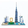 Jokomisiada Dubai Skyscrapers Construction Blocks - Famous Buildings of the City 3000+ Pieces ZA6269