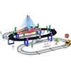 Jokomisiada Electric Train Set 2-in-1 – Locomotive with Carriages + Track and Bus ZA5886