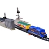 Jokomisiada Electric Train Set 335 cm Tracks Railway Crossing Barriers Lights RC078