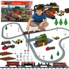 Jokomisiada Electric Train Set Sawmill Loader 3 Wagons 450 cm Tracks RC0780