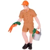 Jokomisiada FARM ANIMALS SERIES Farmer and birds set - hen, rooster, goose ZA6404 A