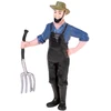 Jokomisiada FARM ANIMALS SERIES Farmer and birds set - hen, rooster, goose ZA6404 D