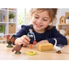 Jokomisiada FARM ANIMALS SERIES Farmer and birds set - hen, rooster, goose ZA6404 C