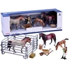Jokomisiada FARM ANIMALS SERIES Set of horses from the farm Figurines COLLECTION ZA2604