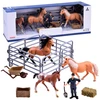 Jokomisiada FARM ANIMALS SERIES Set of horses from the farm Figurines COLLECTION ZA2604