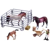 Jokomisiada FARM ANIMALS SERIES Set of horses from the farm Figurines COLLECTION ZA2604