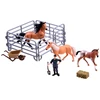 Jokomisiada FARM ANIMALS SERIES Set of horses from the farm Figurines COLLECTION ZA2604