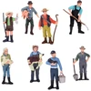 Jokomisiada FARM FIGURES 8 pcs. - set of your own farmers HOP HOP HOP! ZA6427