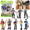 Jokomisiada FARM FIGURES 8 pcs. - set of your own farmers HOP HOP HOP! ZA6427