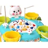 Jokomisiada Fishing Game Magnetic Rods Rotating Board Skill Game ZA6337