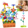 Jokomisiada Flower Garden Construction Blocks Creative 132-Piece Set ZA6395