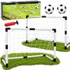 Jokomisiada Football Set for Children 2 Goals 95 cm 2 Soft Balls Pump SP0886