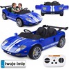 Jokomisiada Ford GT 4-engine battery-powered children's car with remote control for 2 people PA0337