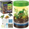 Jokomisiada Illuminated DINOSAUR GARDEN 3-in-1 terrarium, lamp, DIY plant cultivation ZA6567