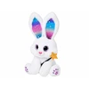 Jokomisiada Interactive Baltas Plush Rabbit 30 cm Dancing Light-Up Musical Magic Wand ZA6329