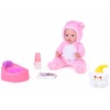 Jokomisiada Interactive BOBAS doll 40cm Drinks, pees + accessories with functions ZA6311