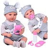 Jokomisiada Interactive BOBAS doll 46cm - in mėlynas shorts + accessories ZA5835