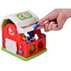 Jokomisiada Interactive educational house farm blocks animal sounds sorter ZA5956