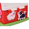 Jokomisiada Interactive educational house farm blocks animal sounds sorter ZA5956