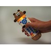 Jokomisiada Interactive remote control - 2-in-1 TEDDY BEAR teether for children + funny sounds ZA6017