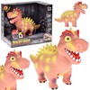 Jokomisiada Interactive rubber dinosaur figurine with roaring sound ZA5725