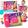 Jokomisiada Interactive Sensory Book with Melodies, Teether and Mirror ZA6348