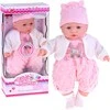 Jokomisiada Interactive soft baby doll babbles and laughs 40 cm ZA5836