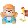 Jokomisiada Interactive TEDDY BEAR KARAOKE + microphone Musical toy for toddlers ZA6617