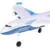 Jokomisiada Large EPP Foam Passenger RC Airplane with LED apšvietimas and USB Charging RC0722