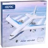 Jokomisiada Large EPP Foam Passenger RC Airplane with LED apšvietimas and USB Charging RC0722