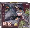 Jokomisiada Large robot dinosaur walks, roars, LAYS EGGS, light effects pair ZA5716