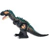 Jokomisiada Large robot dinosaur walks, roars, LAYS EGGS, light effects pair ZA5716