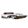 Jokomisiada Licencijuoti metaliniai automobiliai 1:64 – „Chevrolet Nomad 1955“ ir „Vega 1971