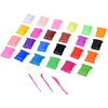Jokomisiada Lightweight Foam Modelling Clay 24 Colours with Sculpting Tools ZA6288