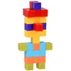 Jokomisiada Magnetic blocks - COLORFUL construction cubes BLOCKS 96pcs ZA6343