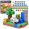 Jokomisiada Magnetic blocks RHINO construction cubes and pikselių 47pcs ZA6605